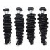 4pcs 7A Virgin Hair Deep Wave Human Hair Weave Bundles Deep Wave Human Hair Extensions